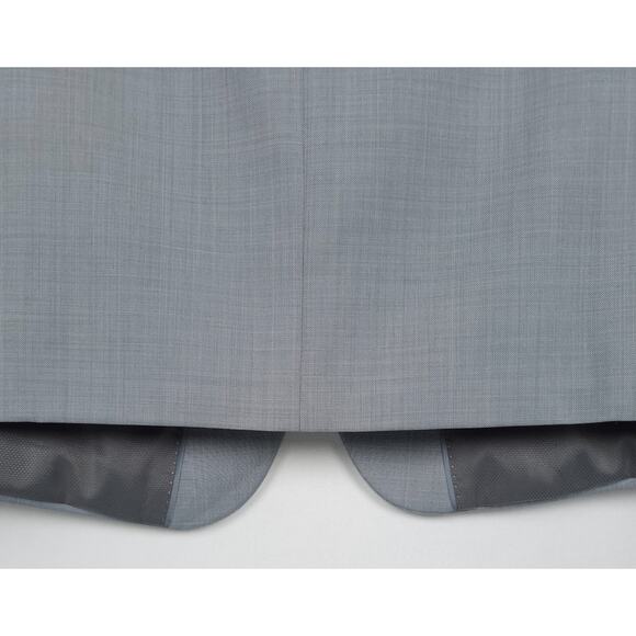 Bar III Men's Skinny-Fit Stretch Wool 2-Piece Suit Light Grey 44L 34x32 NWT - Picture 7 of 13